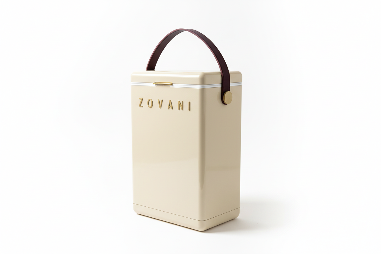 ZOVANI Wine & Champagne Cooler - 45 Degree View